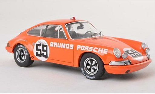 Porsche 911 Carrera 1/43 Schuco 2.8 R Brumos No.59 IMSA 1972 /H.Haywood modelauto