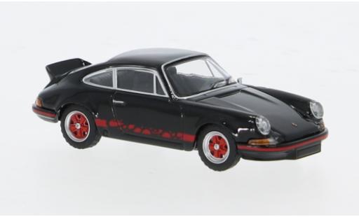 Modelauto Porsche 911 RS Carrera zwart 1/64 Mini GT