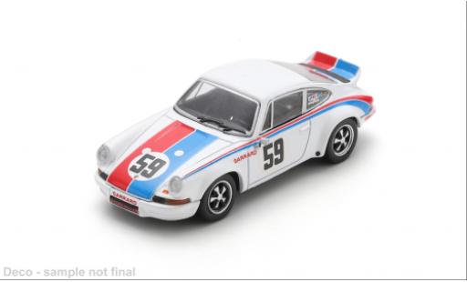 Modelauto Porsche 911 RSR Carrera 24h Daytona 1973 #59 P.Gregg/H.Haywood 1/64 Spark