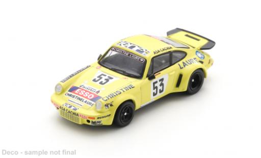 Modelauto Porsche 911 RSR Carrera 24h Le Mans 1976 #53 T.Sabine/P.Dagoreau 1/64 Spark