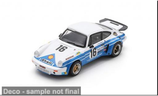 Modelauto Porsche 911 RSR Carrera 3.0 24h Le Mans 1975 #16 C.Schickentanz/H.Bertrams 1/64 Spark