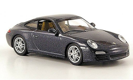 Porsche 911 S 1/64 Minichamps Carrera grijs 2008 modelauto