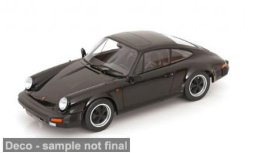 Modelauto Porsche 911 Carrera zwart 1983 1/18 KK Scale