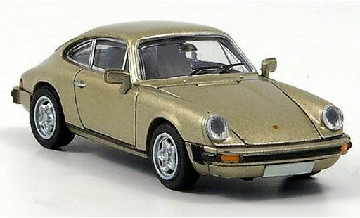 Porsche 911 Base 1/87 Brekina Coupe beige-met. modelauto