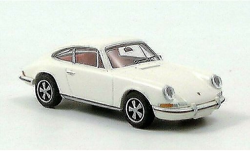 Porsche 911 E 1/87 Brekina E wit 1970 modelauto