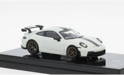 Modelauto Porsche 911 GT3 (992.2) wit/zwart 2025 1/64 Para64