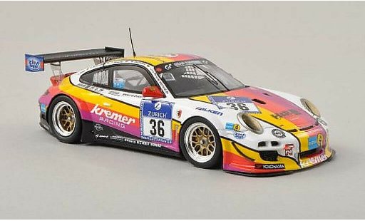 Porsche 911 GT3 1/43 Spark KR No.36 Kremer Racing 24h Nurburgring 2013 /J.Alzen modelauto
