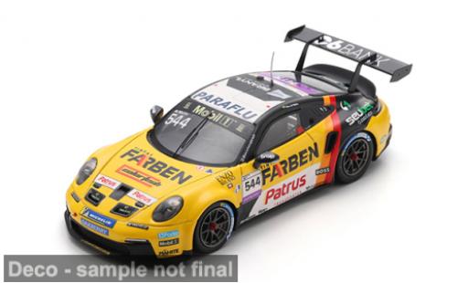 Modelauto Porsche 911 GT3 Carrera Cup Brazil 2024 #544 M.M&Atilde;&frac14;ller 1/43 Spark