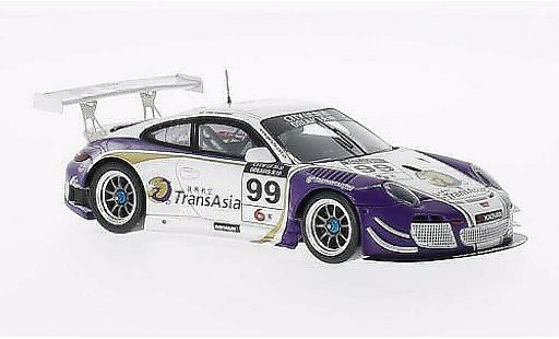 Porsche 911 GT3 R 1/43 Spark 4.0 No.99 Team StarChase City of Dreams Macau GT Cup 2013 modelauto
