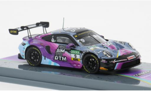 Modelauto Porsche 911 GT3 R DTM-Saison 2023 T.Heinemann 1/64 Tarmac Works
