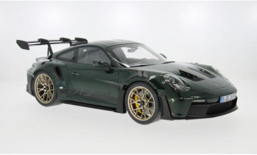 Modelauto Porsche 911 GT3 RS groen 2002 1/12 Norev