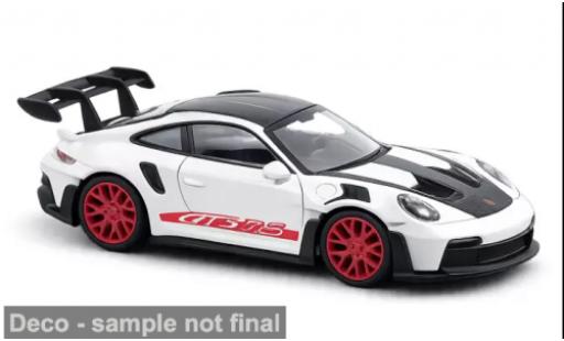 Modelauto Porsche 911 GT3 RS wit/zwart 2022 1/43 Norev