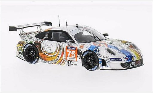 Porsche 911 GT3 1/43 Spark R No.75 Prospeed Competition Le Mans 24h Le Mans 2014 /M.Palttala modelauto