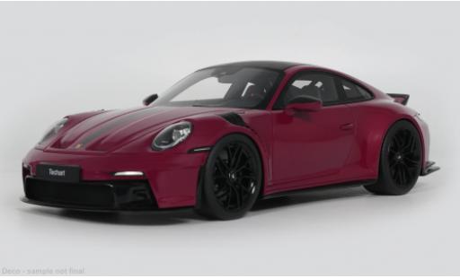 Modelauto Porsche 911 GT3 Touring rood 2025 1/18 GT Spirit