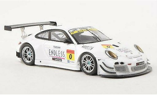 Porsche 911 GT3 1/43 Ebbro GT3R No.0 Taisan Endless Super GT300 Testfahrzeug Okayama 2013 /N.Yokomizo modelauto