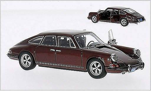 Porsche 911 Base 1/43 Matrix metallic bruin 1972 modelauto