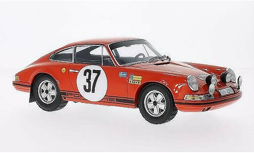 Porsche 911 Base 1/18 Spark No.37 Rally Monte Carlo 1969 /L.Helmer modelauto