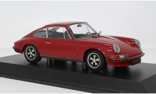 Modelauto Porsche 911 Base rood 1972 1/18 Minichamps