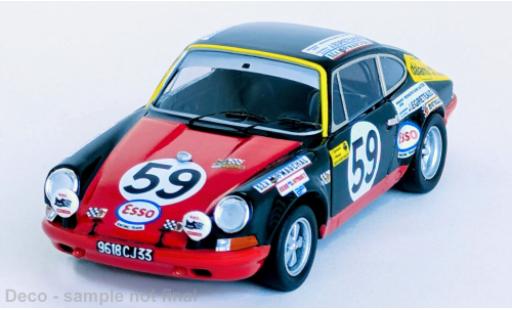 Modelauto Porsche 911 S S 24h Le Mans 1970 #59 J.Egreteaud/J.Mesange 1/43 Trofeu