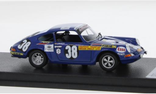 Modelauto Porsche 911 R S 24h Le Mans 1971 #38 R.Mazzia/J.Barth 1/43 Trofeu