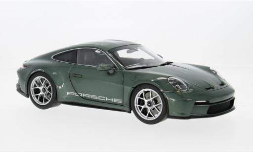 Modelauto Porsche 911 S S/T groen 2023 1/18 Norev