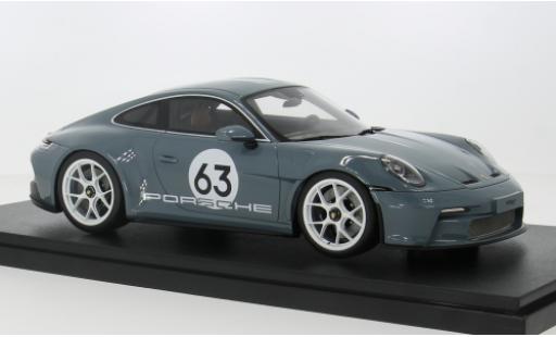 Modelauto Porsche 911 S S/T blauw 1/18 Ottomobile