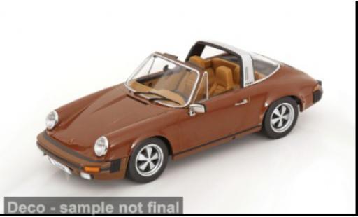 Modelauto Porsche 911 SC bruin 1983 1/18 KK Scale