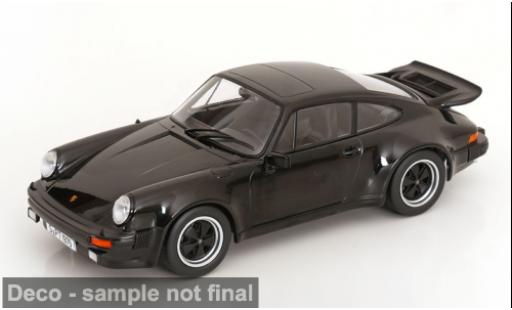 Modelauto Porsche 911 Turbo 3.0 zwart 1976 1/18 KK Scale