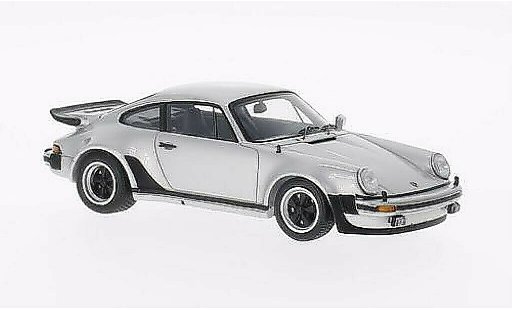 Porsche 911 Turbo 1/43 Spark 3.0 grijs 1975 modelauto