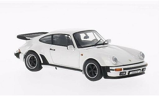 Porsche 911 Turbo 1/43 Kyosho 3.3 wit 1988 modelauto