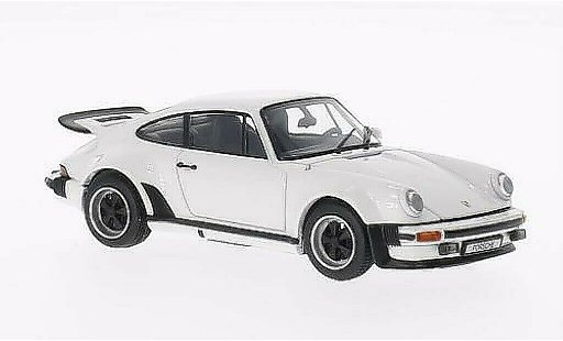 Porsche 911 Turbo 1/43 Kyosho wit 1975 modelauto