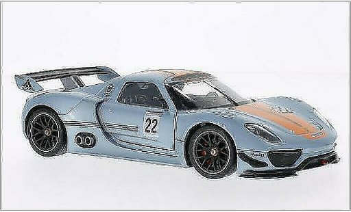 Porsche 918 Base 1/24 Welly R No.22 Motorsport /M.Lieb modelauto
