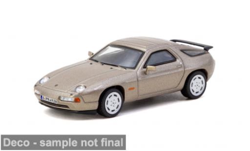 Modelauto Porsche 911 S S beige 1992 1/64 Tarmac Works