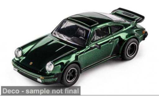 Modelauto Porsche 911 Turbo 3.0 groen 1975 1/64 Majorette