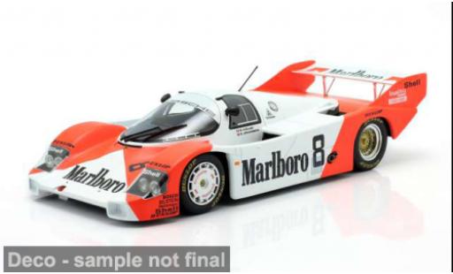 Modelauto Porsche 956 1983 KH 1000km Silverstone #8 B.Wollek/S.Johansson 1/18 Werk83