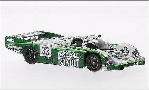Porsche 956 1984 1/43 Spark RHD No.33 John Fitzpatrick Racing Skoal Bandit 24h Le Mans /S.van modelauto