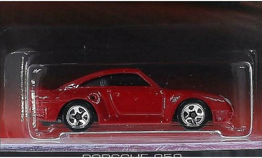 Porsche 959 Base 1/64 Hot Wheels rood modelauto