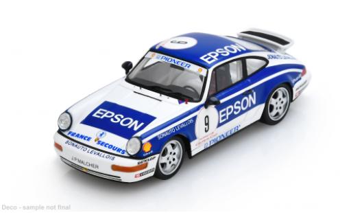 Modelauto Porsche 911 Carrera Cup France 1991 #9 J-P.Malcher 1/43 Spark