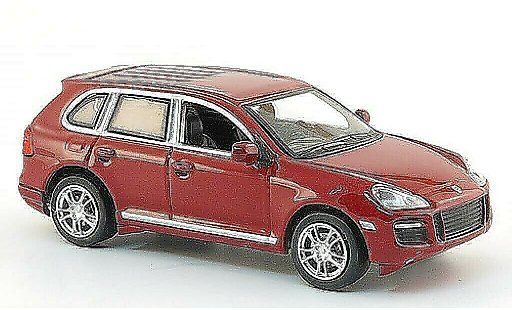 Porsche Cayenne GTS 1/64 Minichamps rood 2007 modelauto