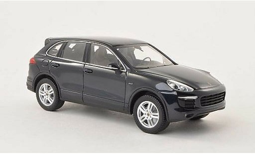 Porsche Cayenne S 1/43 Minichamps Diesel (92A) blauw 2014 modelauto