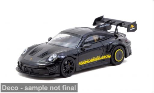 Modelauto Porsche 911 GT3 R S .1 zwart/geel 2026 1/64 Tarmac Works