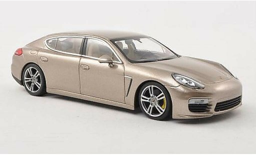 Porsche Panamera Turbo S 1/43 Minichamps Executive beige 2013 modelauto