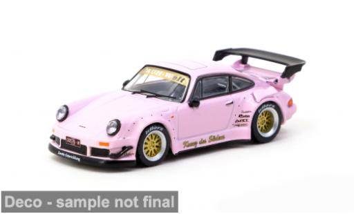 Modelauto Porsche 911 RWB roze/gold 1/64 Tarmac Works