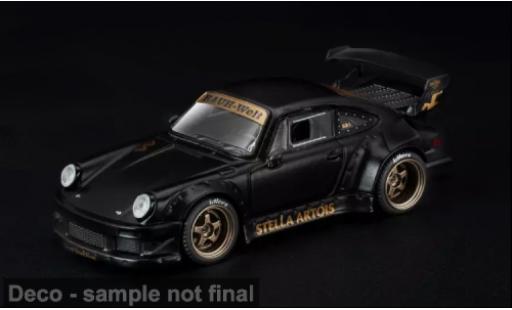 Modelauto Porsche 911 RWB zwart 1/64 Pop Race
