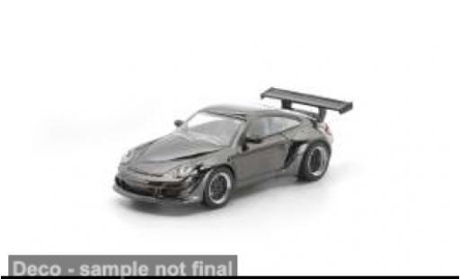 Modelauto Porsche 911 RWB antraciet 1/64 Pop Race