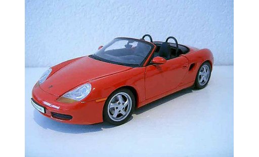 Porsche Boxster Base 1/18 Ut Models 987 rood modelauto