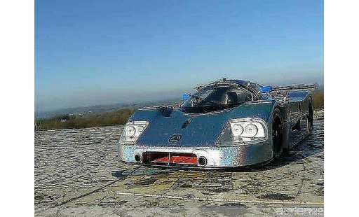 Mercedes C9 Base 1/18 Exoto sauber liquid sliver standox edition 2002 modelauto