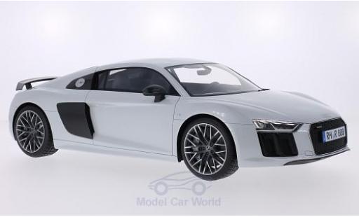 Modelauto Audi R8 coupe metallic grijs/carbon 2015 1/18 Premium ClassiXXs