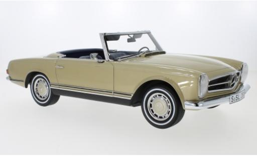 Modelauto Mercedes 280 Base SL (W113) gold Pagode 1968 1/12 Premium ClassiXXs