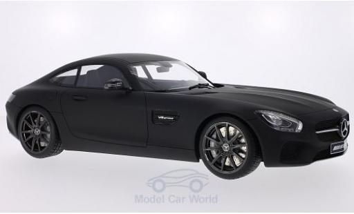Modelauto Mercedes AMG GT Base (C190) mat-zwart 1/12 Premium ClassiXXs